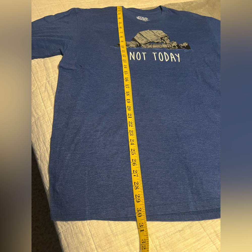 Star Wars Not Today Blue Tee - Picture 3 of 6
